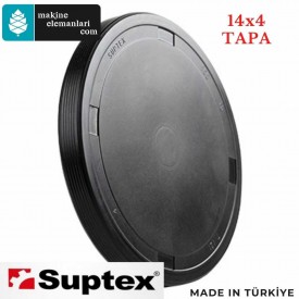 14x4 mm SUPTEX NBR YAĞ TAPA KEÇESİ TİP-T4 14*4 mm